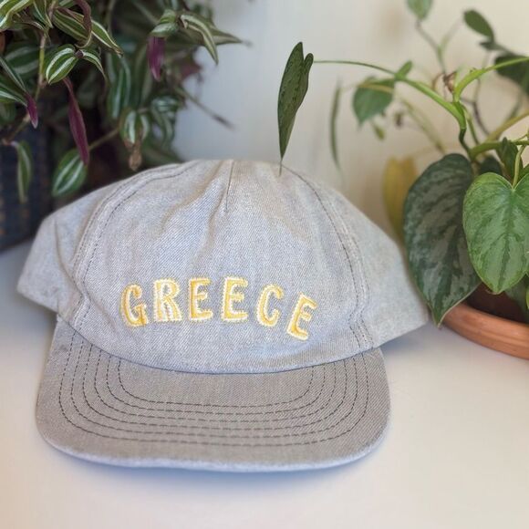 Vintage “Greece" Five Panel Hat - Picture 1 of 3